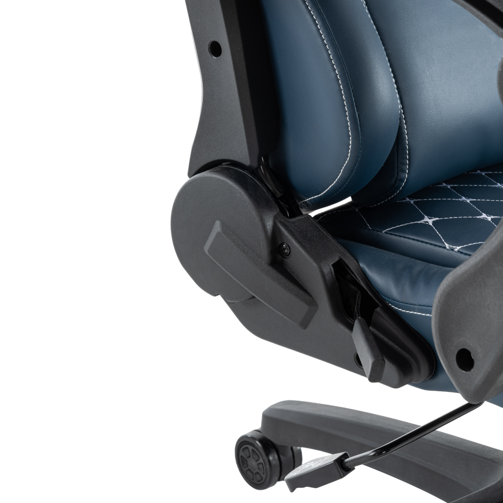 Scaun de birou/gaming, albastru, SAMIE