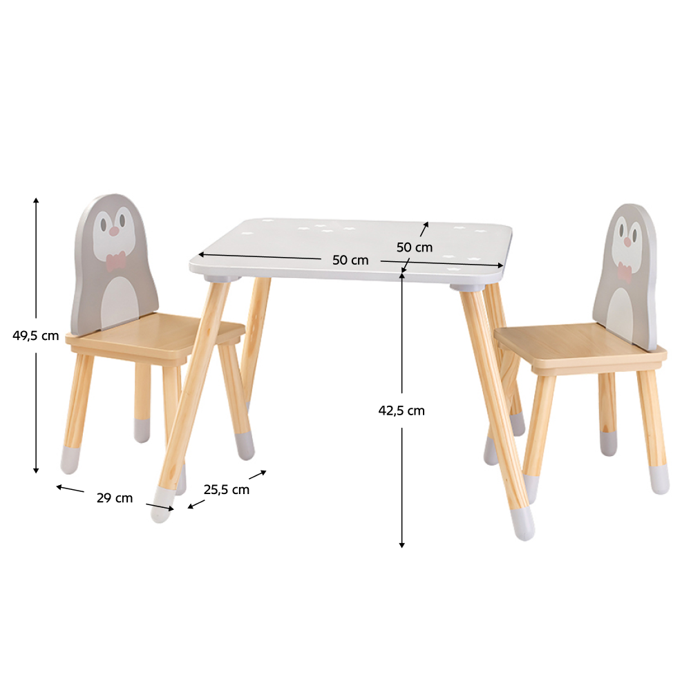 Set pentru copii 1+2, motiv pinguin, SAVER TYP 2