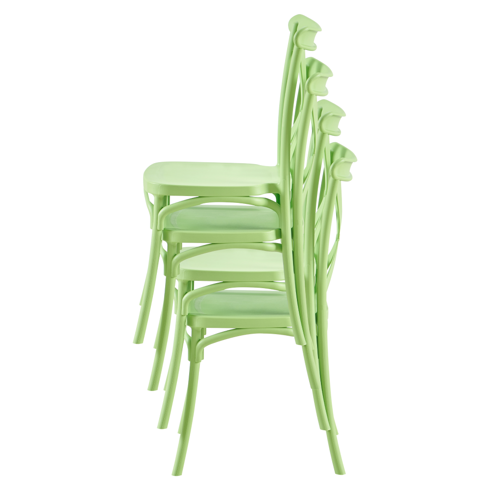 Scaun, pliabil, verde, SAVITA
