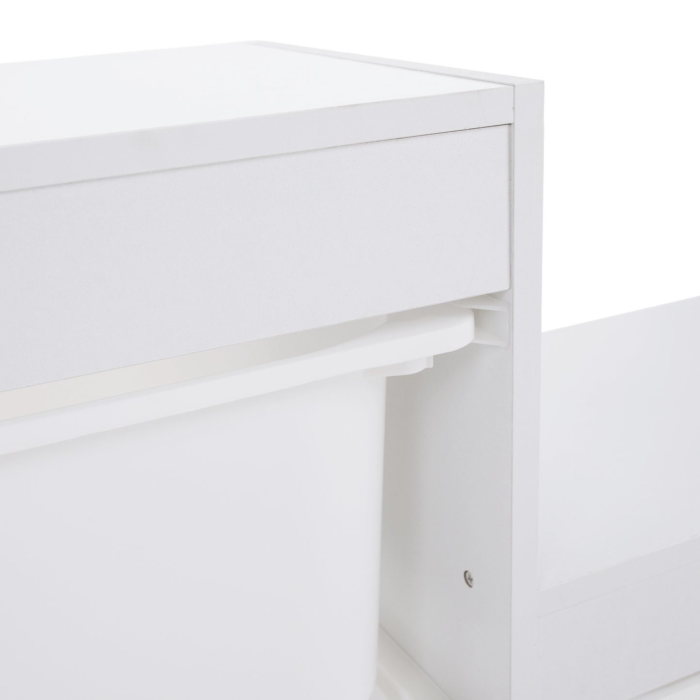 Raft piramidă, alb, TRINIS