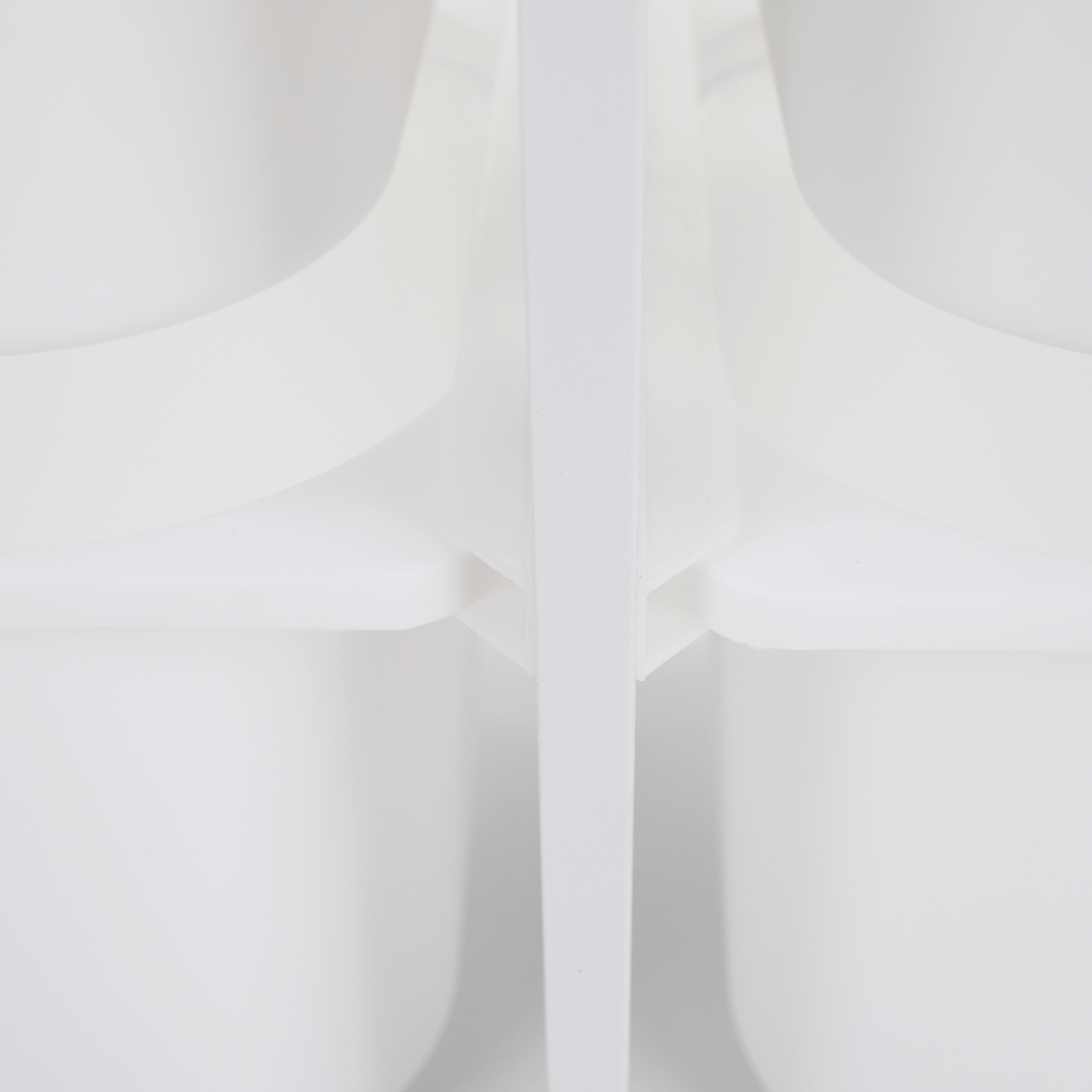 Raft piramidă, alb, TRINIS