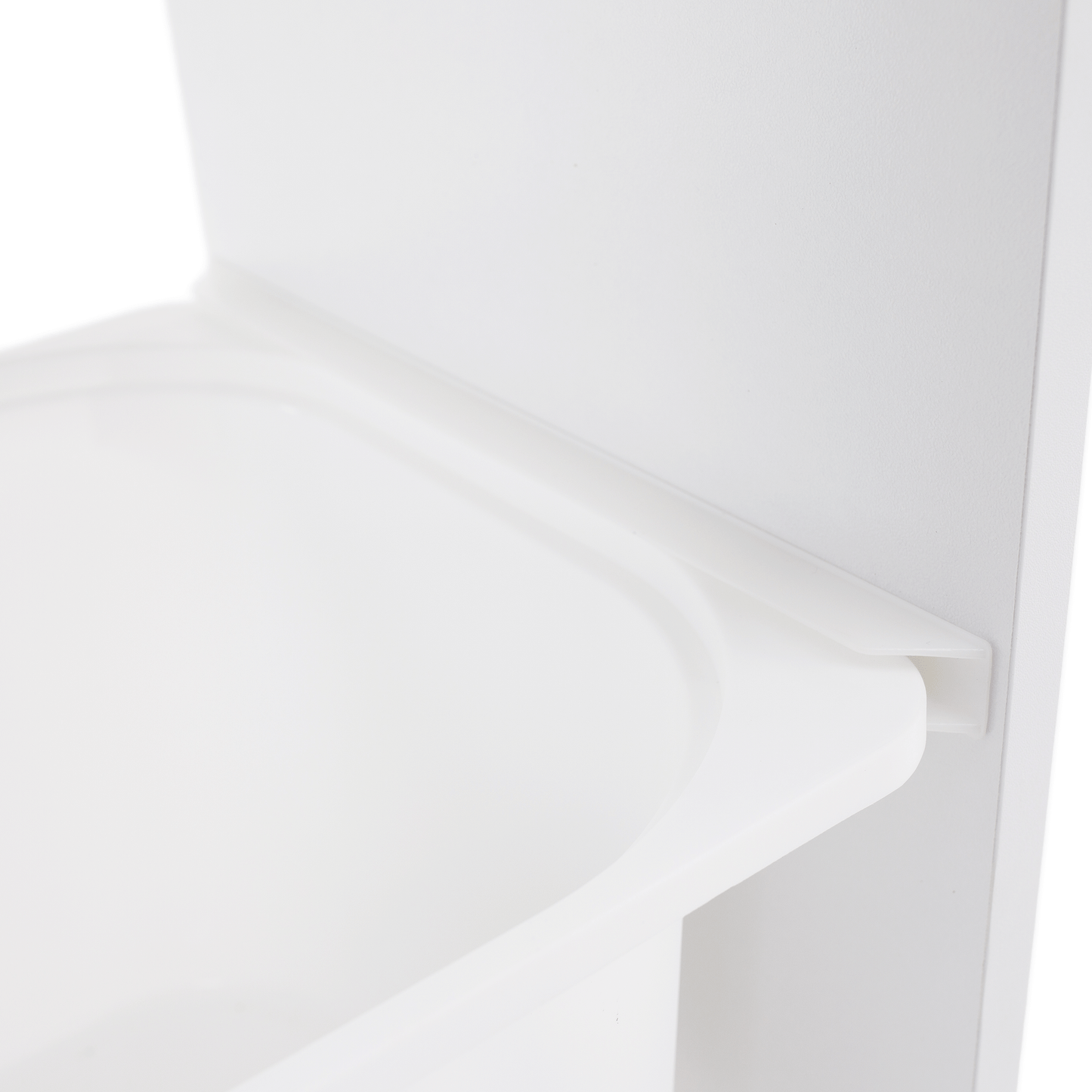 Raft piramidă, alb, TRINIS