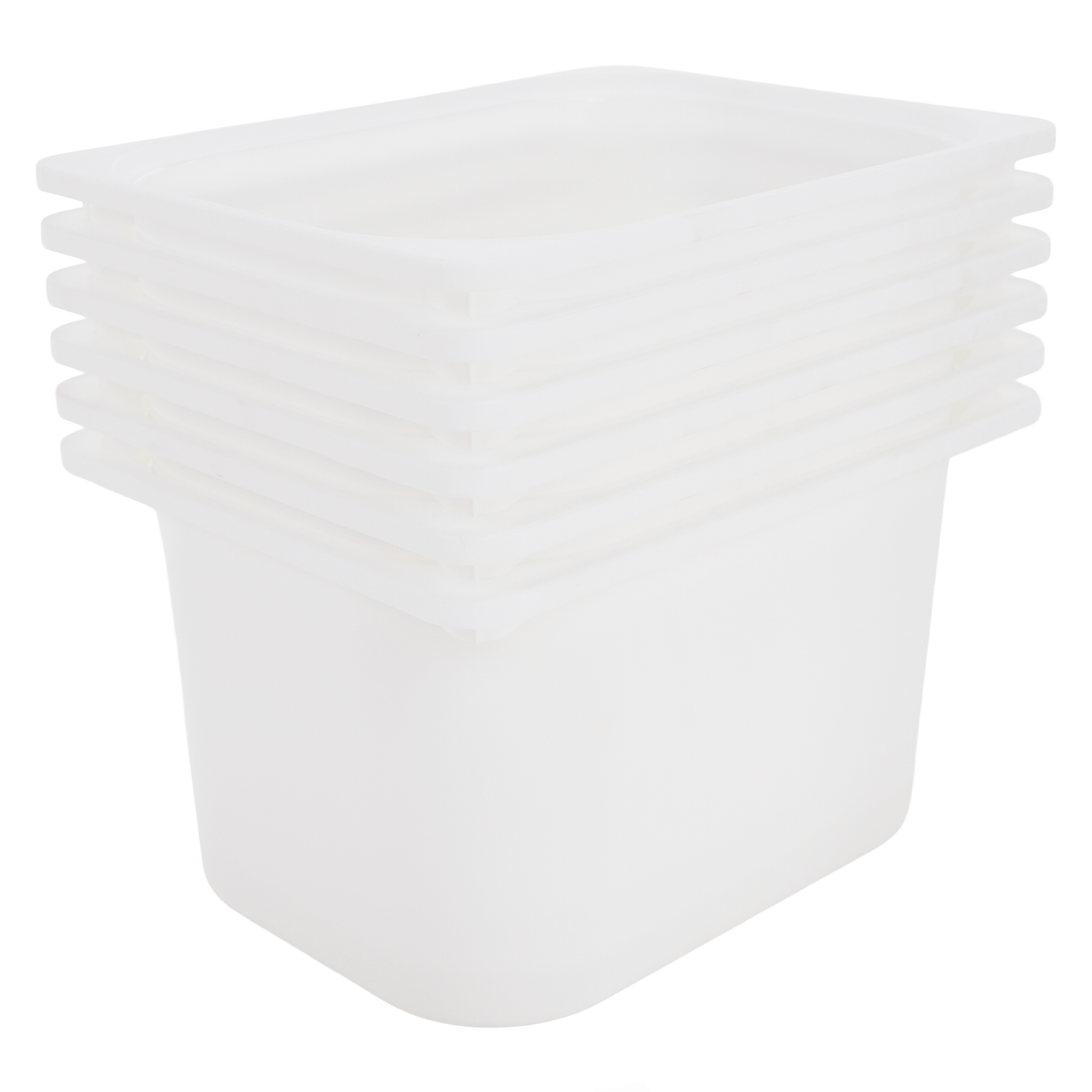 Raft piramidă, alb, TRINIS