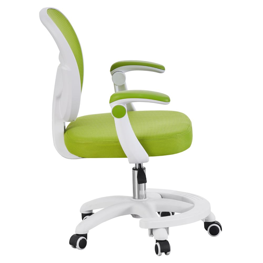 Scaun pivotant, verde/alb, TRIXI TYP 2