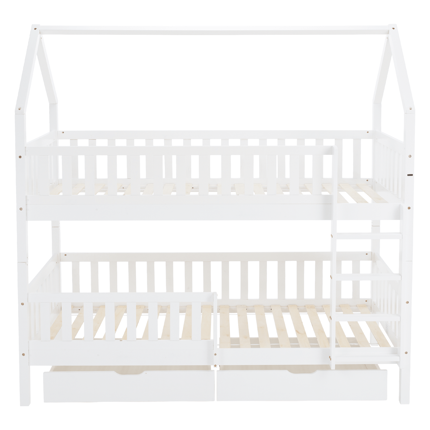 Pat supraetajat Montessori, alb, VENITA TYP 2