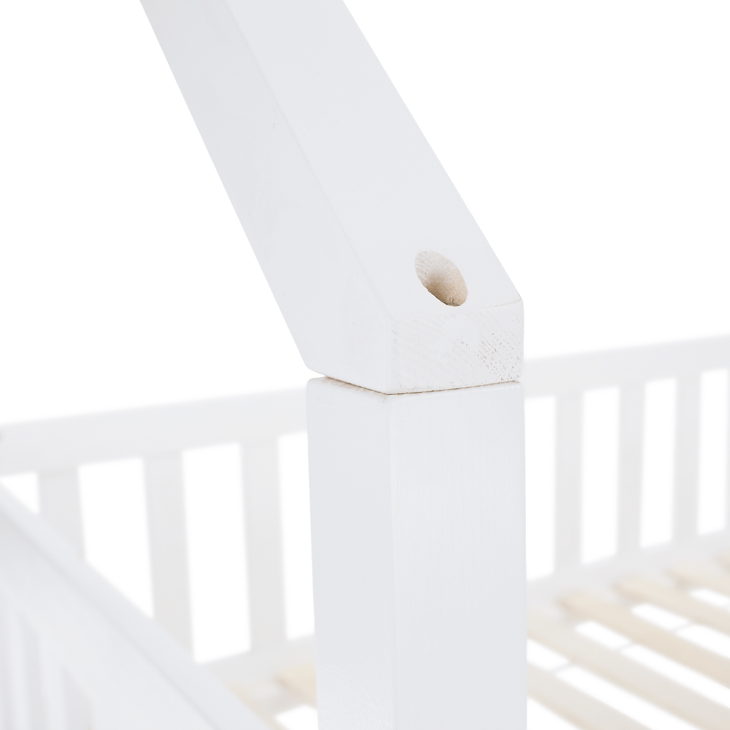 Pat supraetajat Montessori, alb, VENITA TYP 2