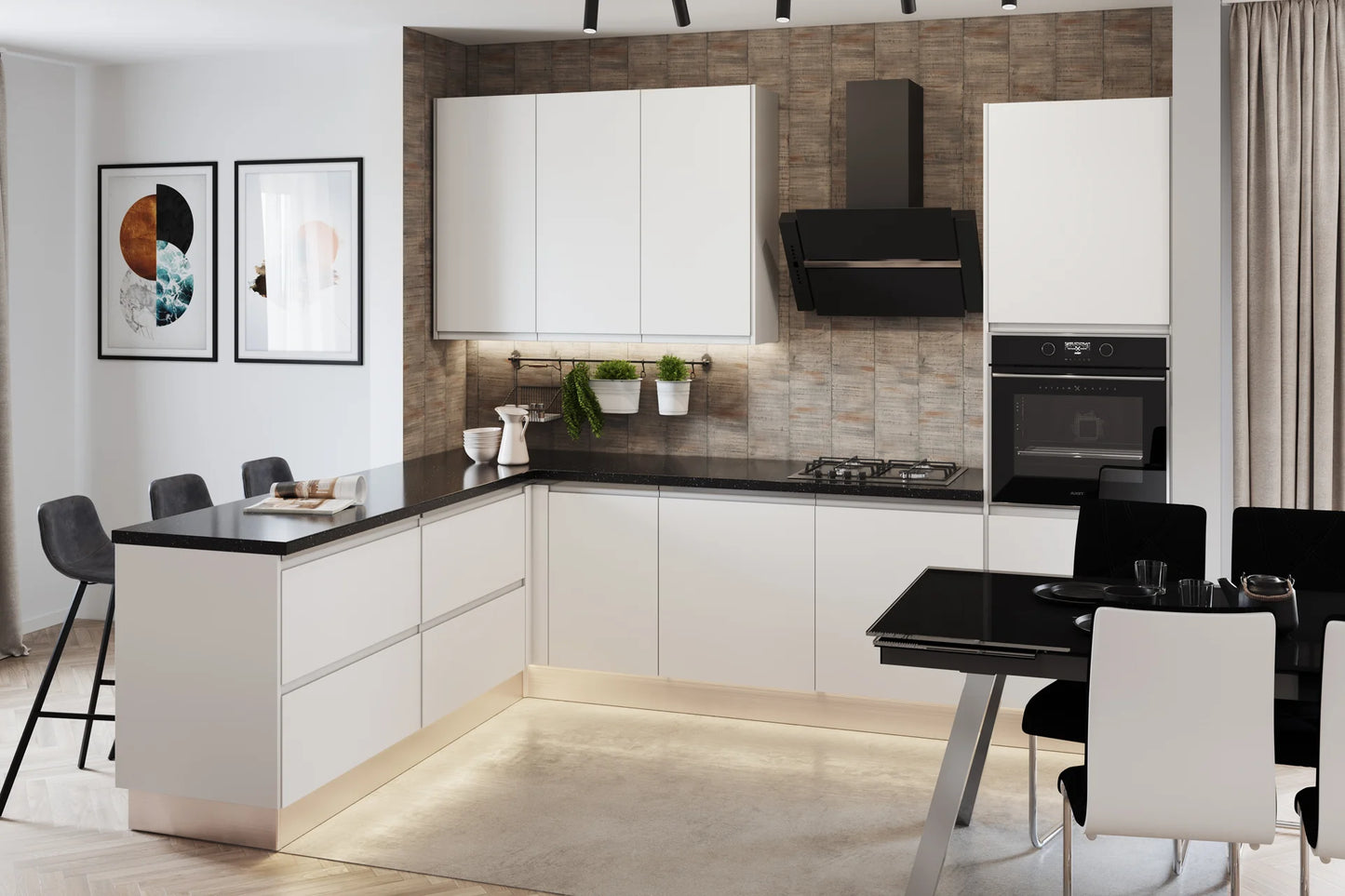 Bucatarie City L292 x 227 cm