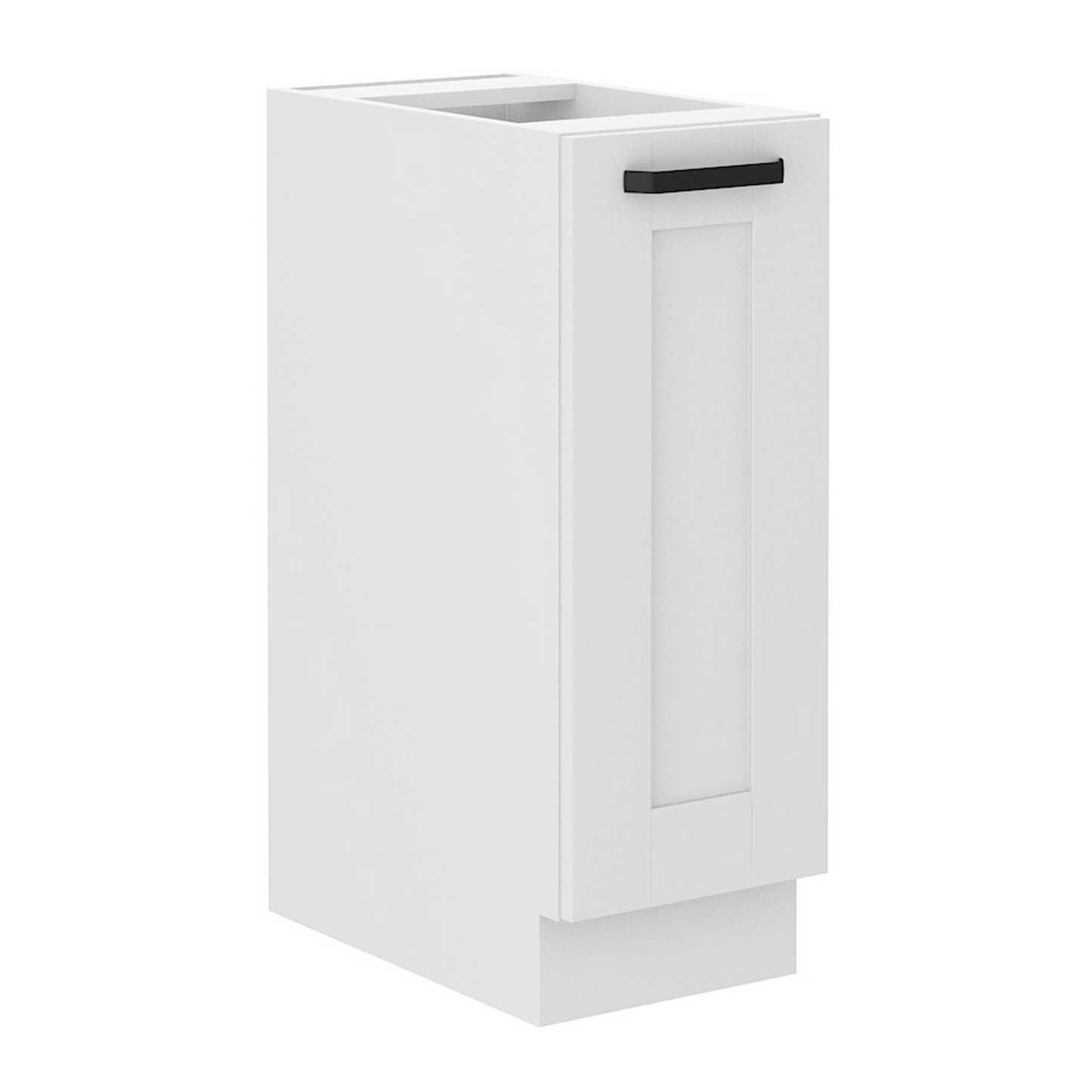 Dulap inferior cu coş glisant, alb, LULA D30 CARGO