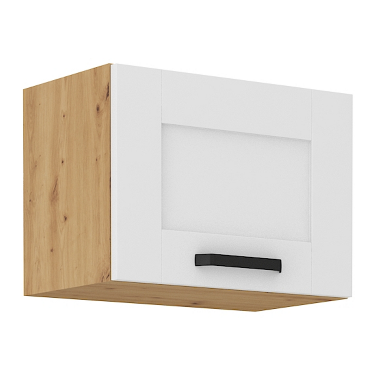 Dulap superior, alb/stejar artisan, LULA 50 GU-36 1F