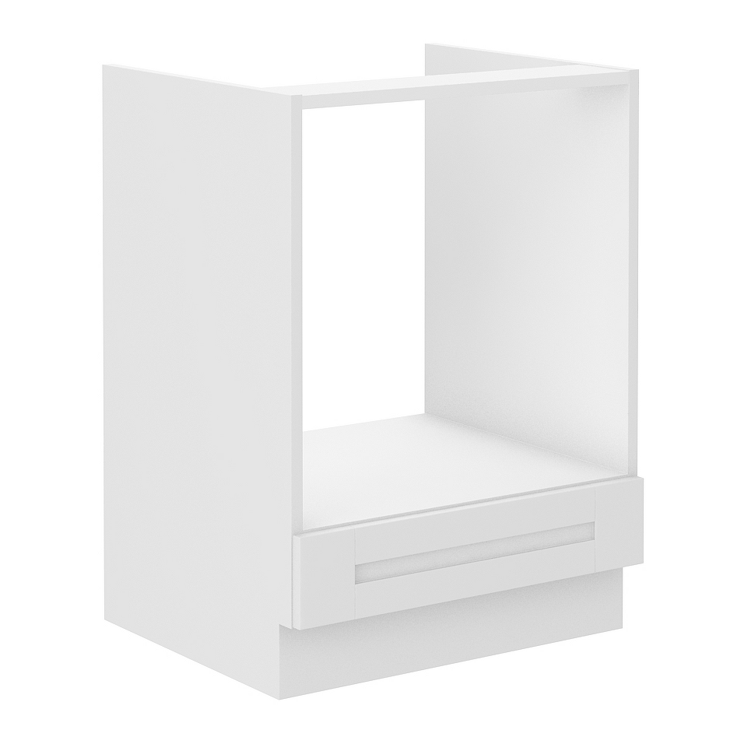 Dulap inferior pentru aragaz încorporabil, alb, LULA 60 D GAZ BB