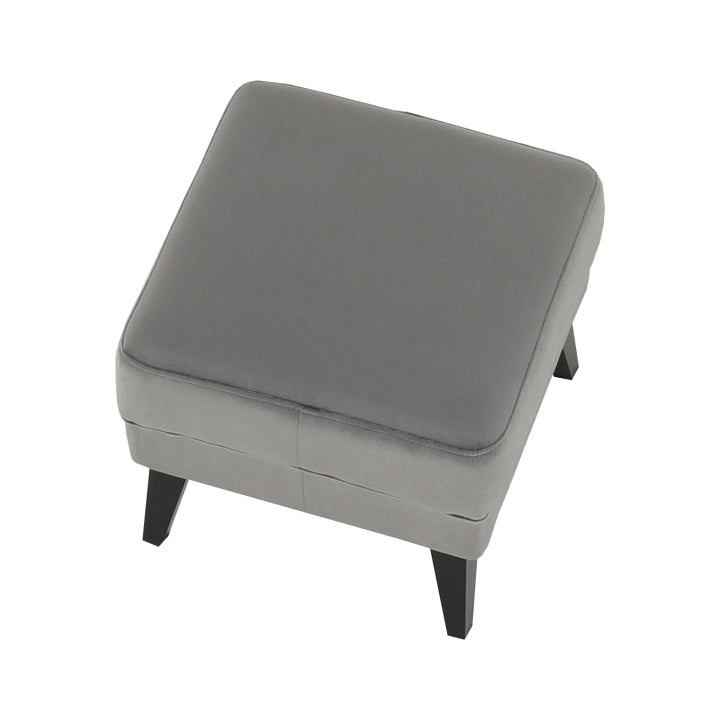 Taburet, gri deschis/negru, RODEZA