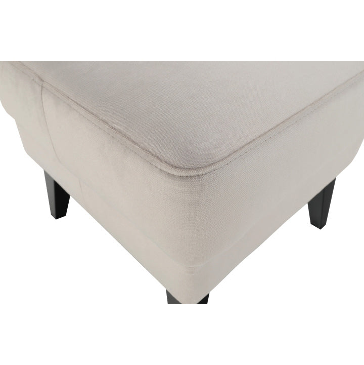 Taburet, crem/negru, RODEZA