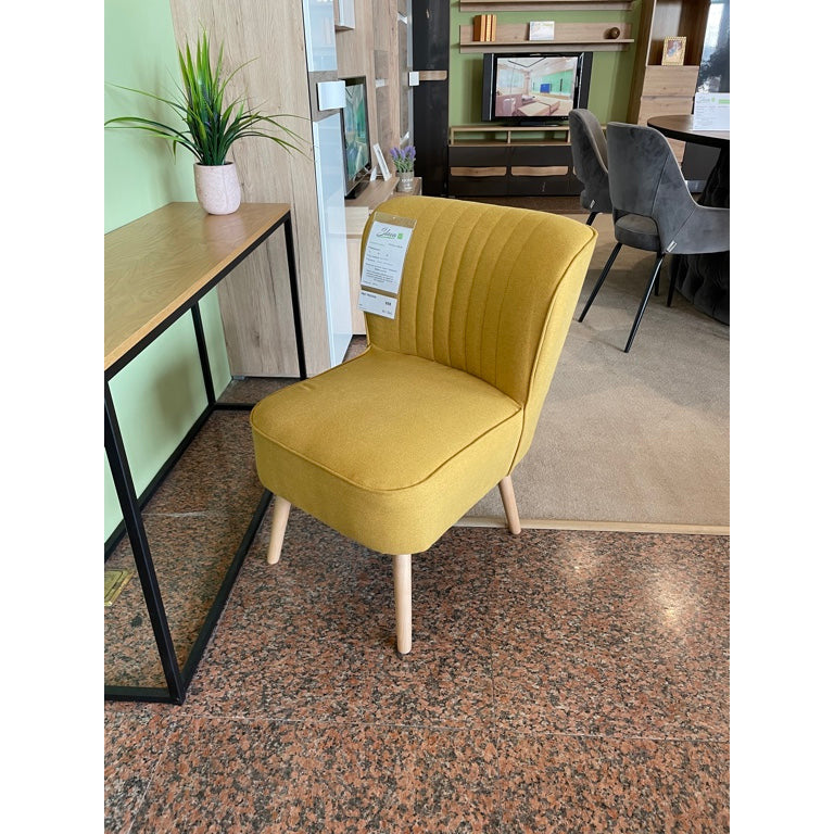 Fotoliu Celin, cadru lemn, material stofa, 58 * 64 * 80 cm