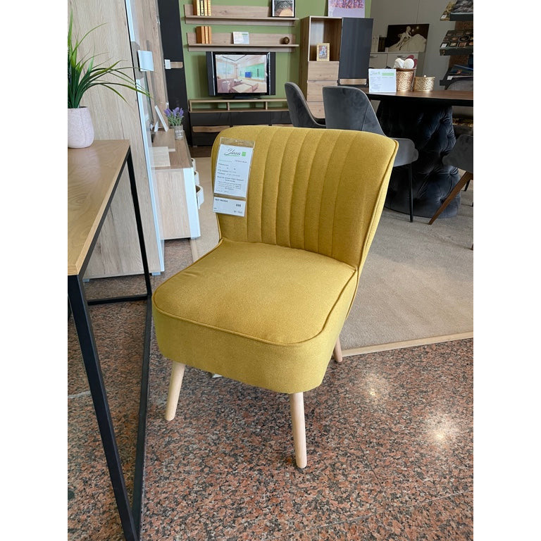 Fotoliu Celin, cadru lemn, material stofa, 58 * 64 * 80 cm