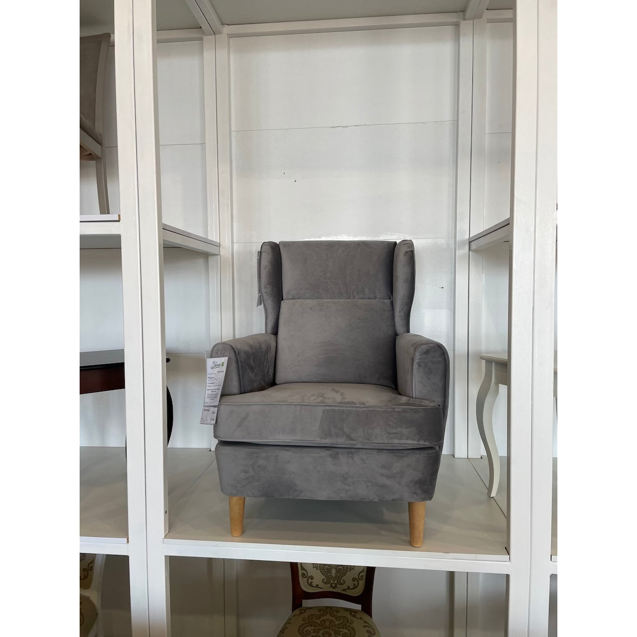 Fotoliu Dream, cadru lemn, material catifea, 80 * 95 * 101 cm