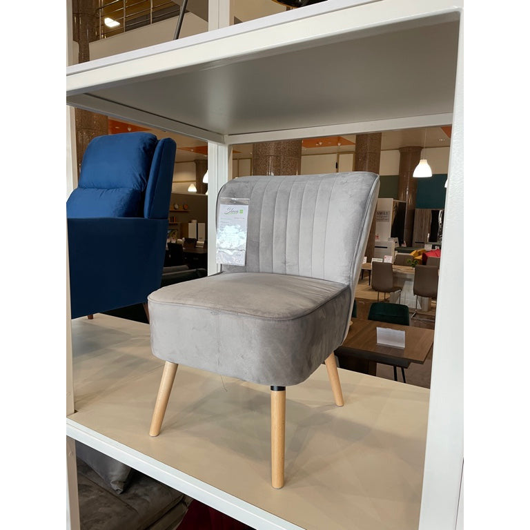 Fotoliu Celin, cadru lemn, material stofa, 58 * 64 * 80 cm