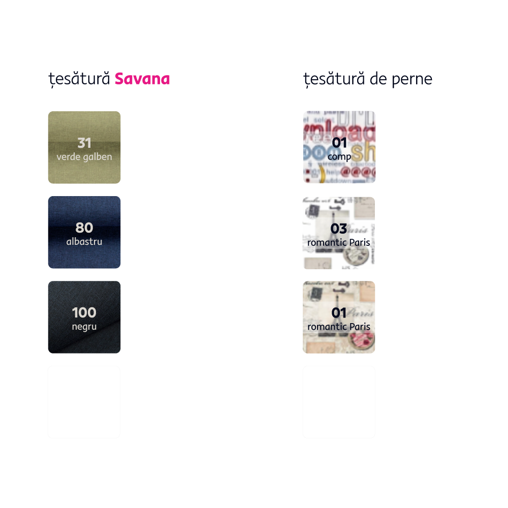 Fotoliu extensibil, gri/model carouri, KENY NEW