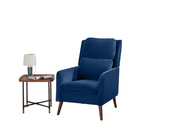 Fotoliu Adele, cadru lemn 72 * 92 * 102 cm