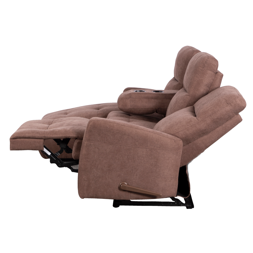 Set colţar reglabil, maro, stânga, TROJAN ROH