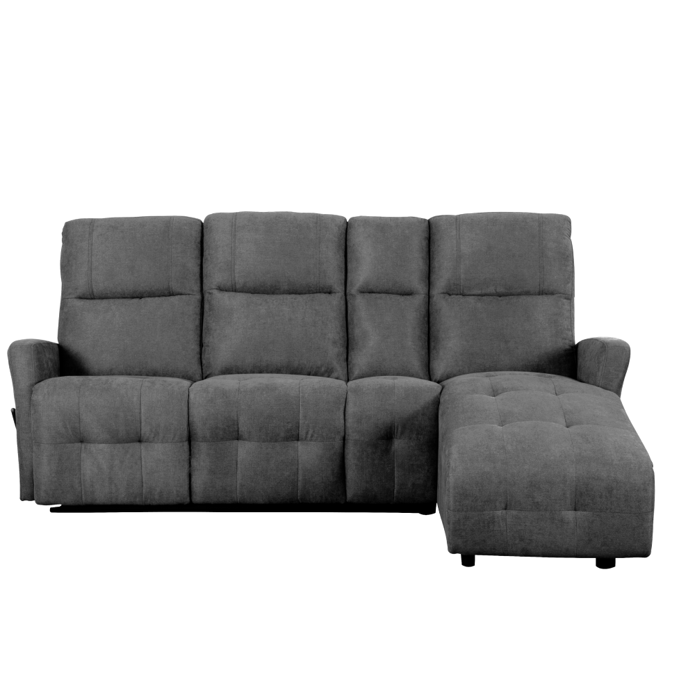 Set colţar reglabil, gri închis, dreapta, TROJAN ROH