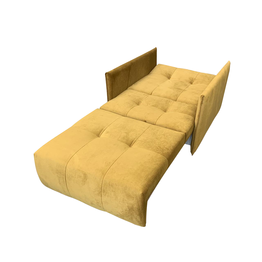 Fotoliu pliabil, ţesătură muştar Riviera, ALANA