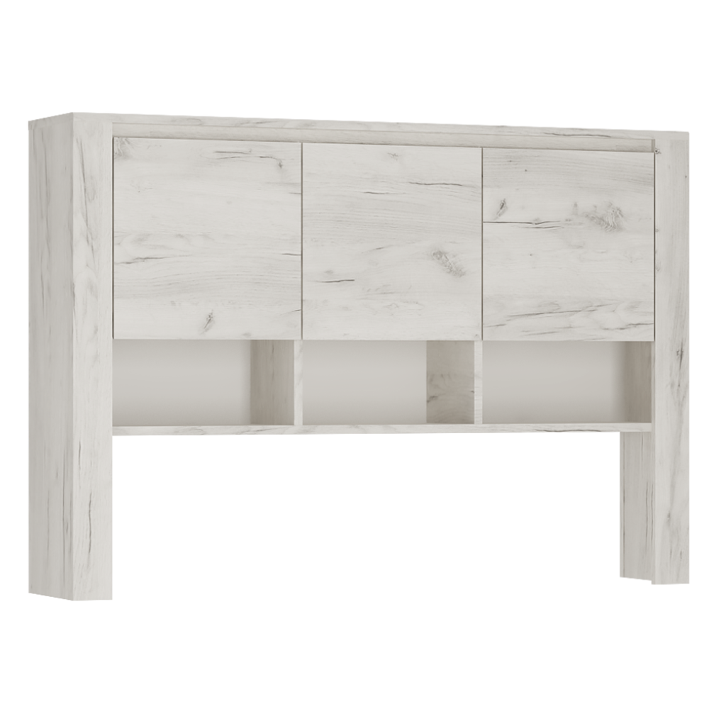 Suprapozabil pentru birou sau comodă tip 60, alb craft, ANGEL