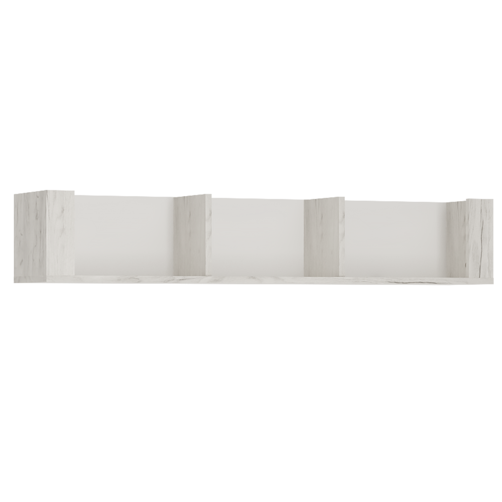 Poliţă TIP 61, alb craft, ANGEL