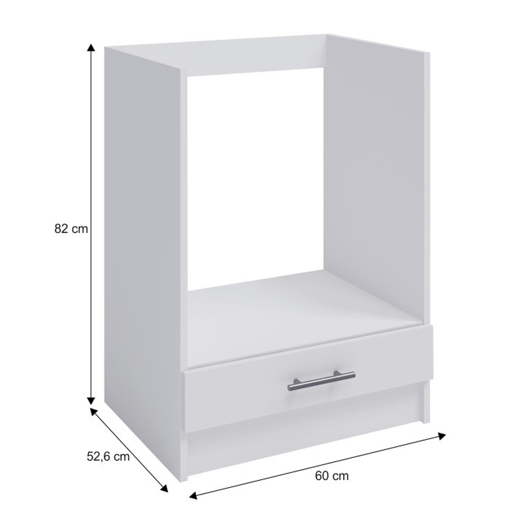 Dulap inferior, alb, FABIANA S - 60KU