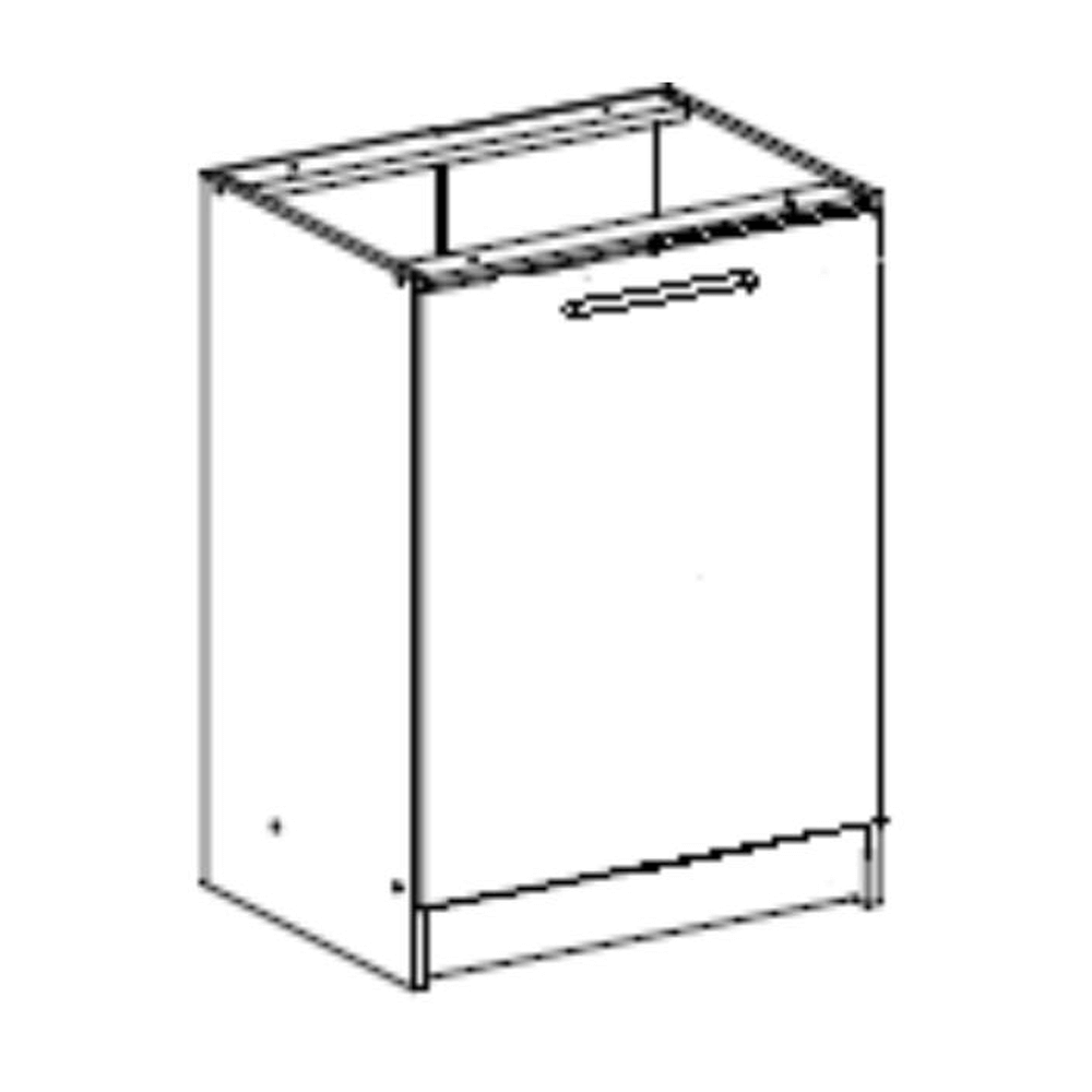 Dulap inferior, alb, FABIANA S - 60