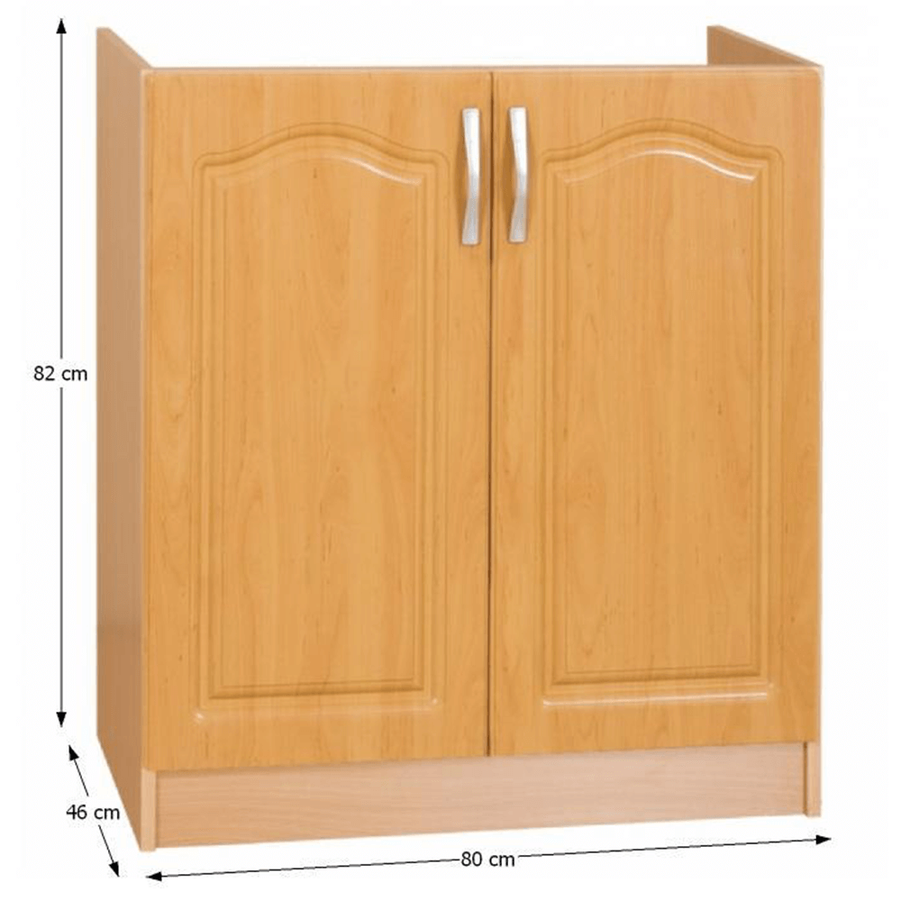 Dulap de bucătărie, Inferior, Cu două uşi, Arin LORA MDF NEW S80ZL