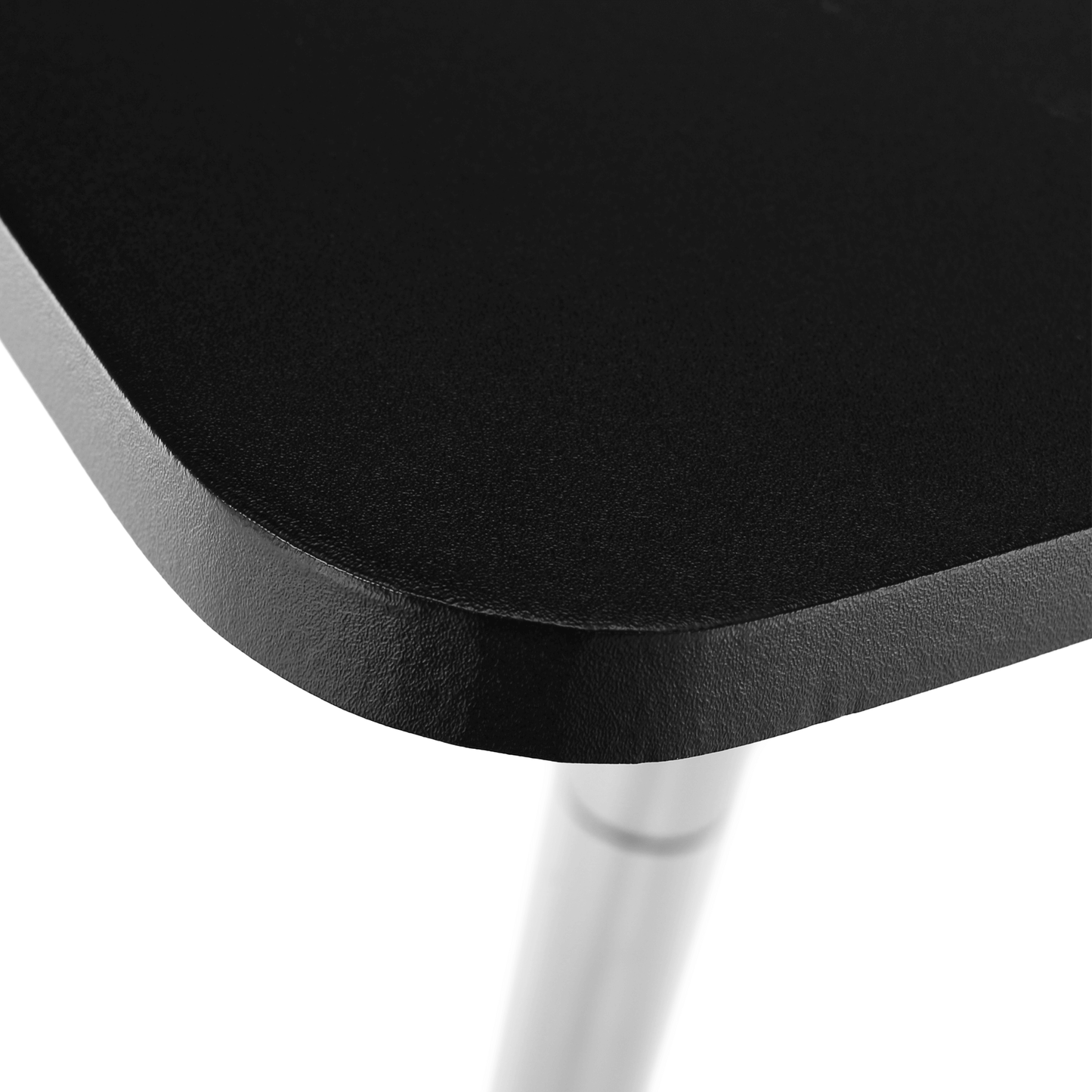 Masă pentru bar cu înălţimea reglabilă, negru, 57x84-110 cm, FLORIAN