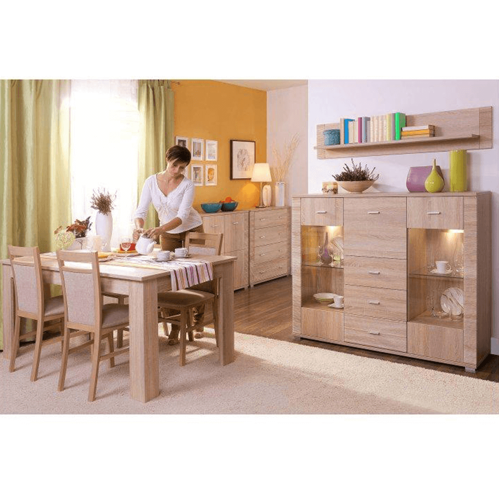 Poliţă suspendare tip 16, stejar sonoma, GRAND