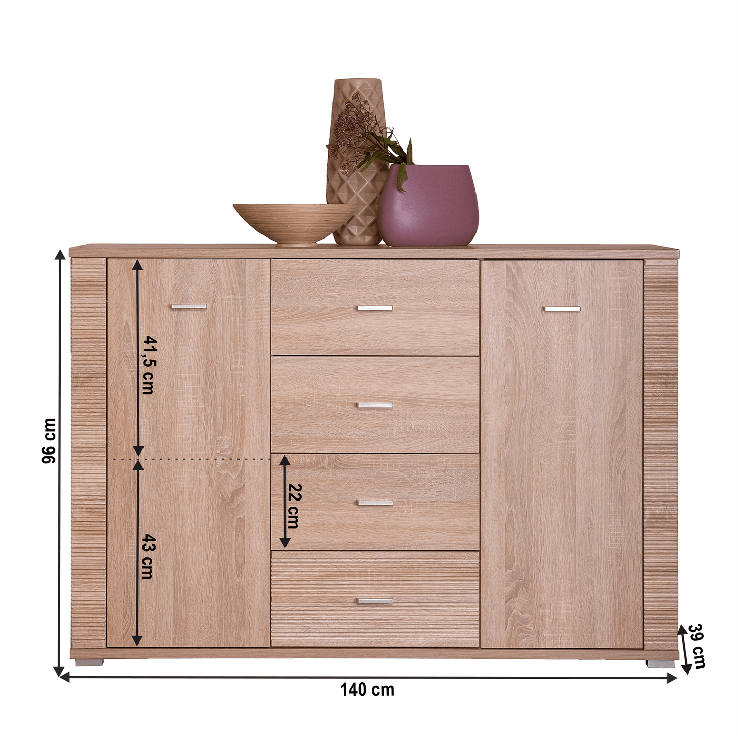 Scrin tip 9, stejar sonoma, GRAND