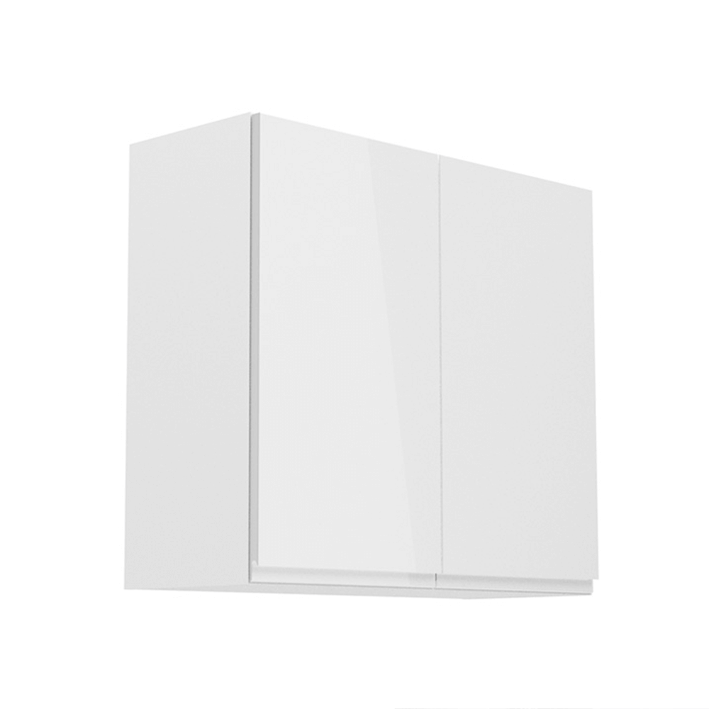 Dulap superior, alb/alb extra lucios, AURORA G81