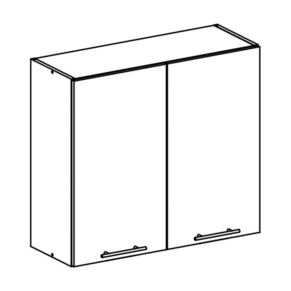 Dulap superior, alb, FABIANA W - 80