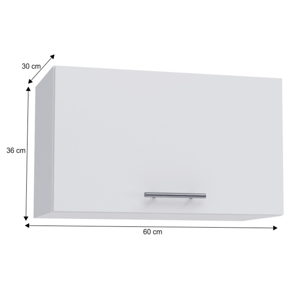 Dulap superior, alb, FABIANA W - 60OK