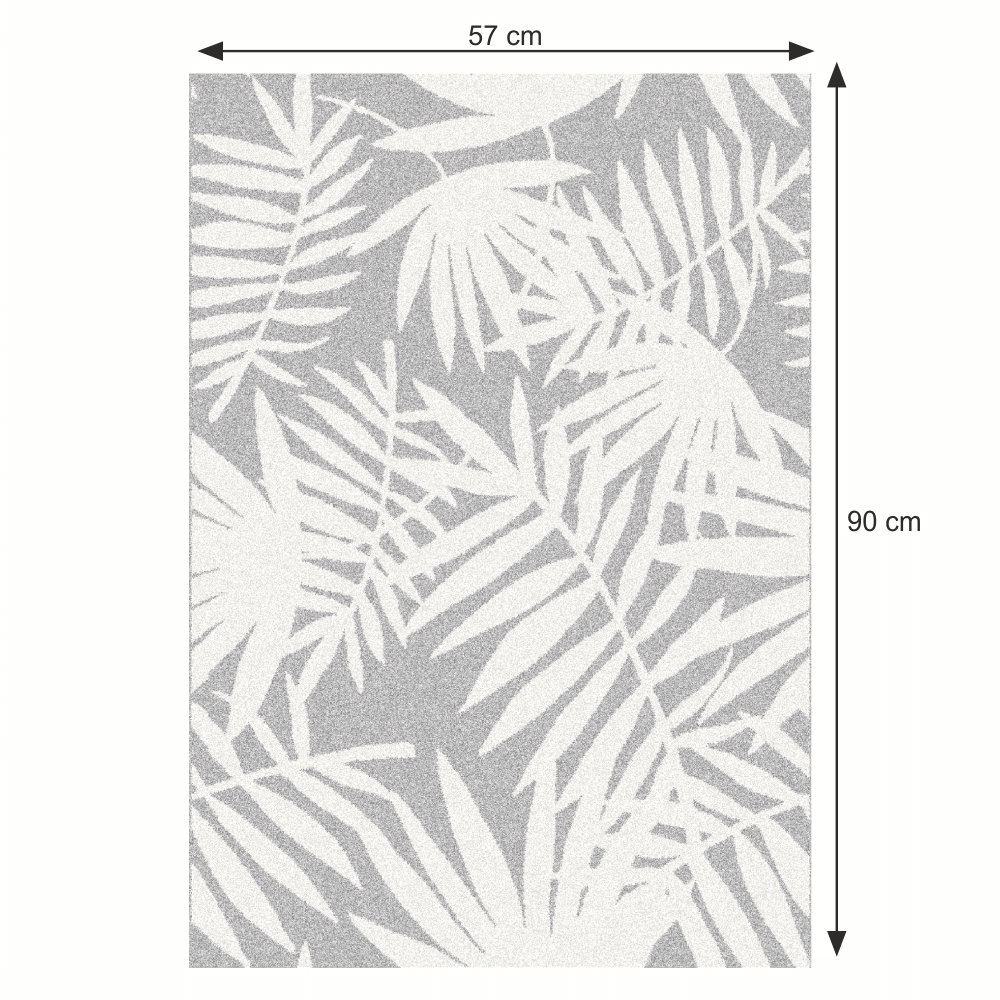 Covor, model frunze, 57x90, INTISAR