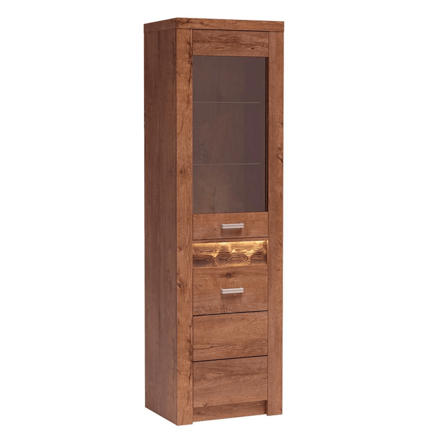 Vitrină, frasin deschis, INFINITY I-04