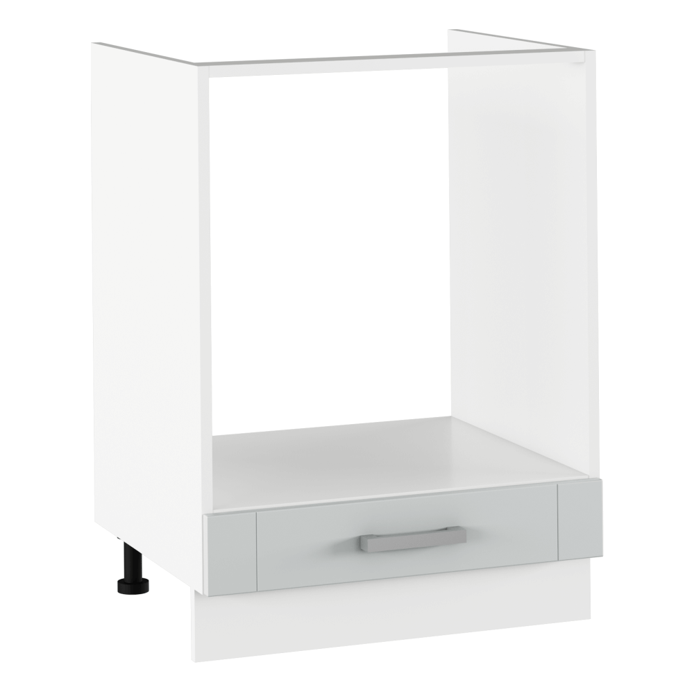 Dulap inferior pentru aragaz, gri deschis/alb, JULIA TYP 58