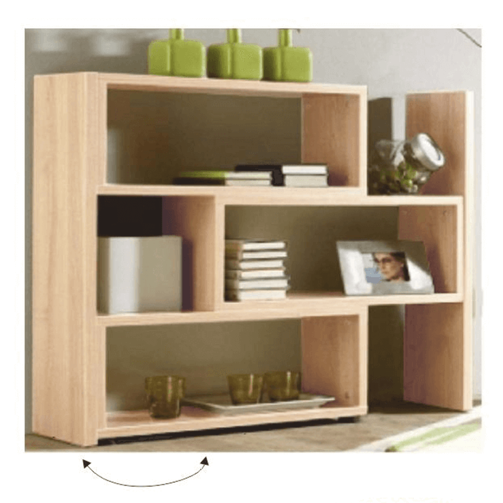 Etajeră, stejar sonoma, KLOE III