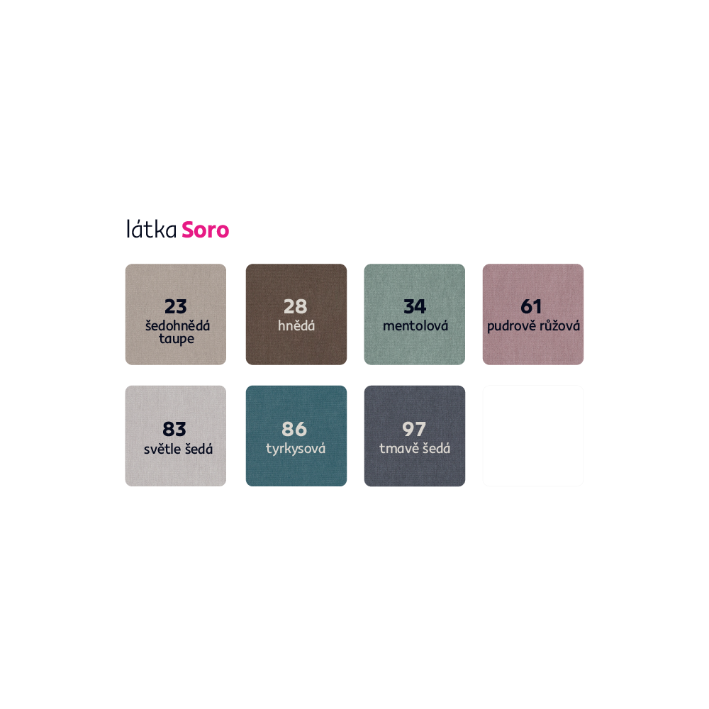 Canapea extensibilă, gri-maro Taupe, dreapta, KLOUDY ROH