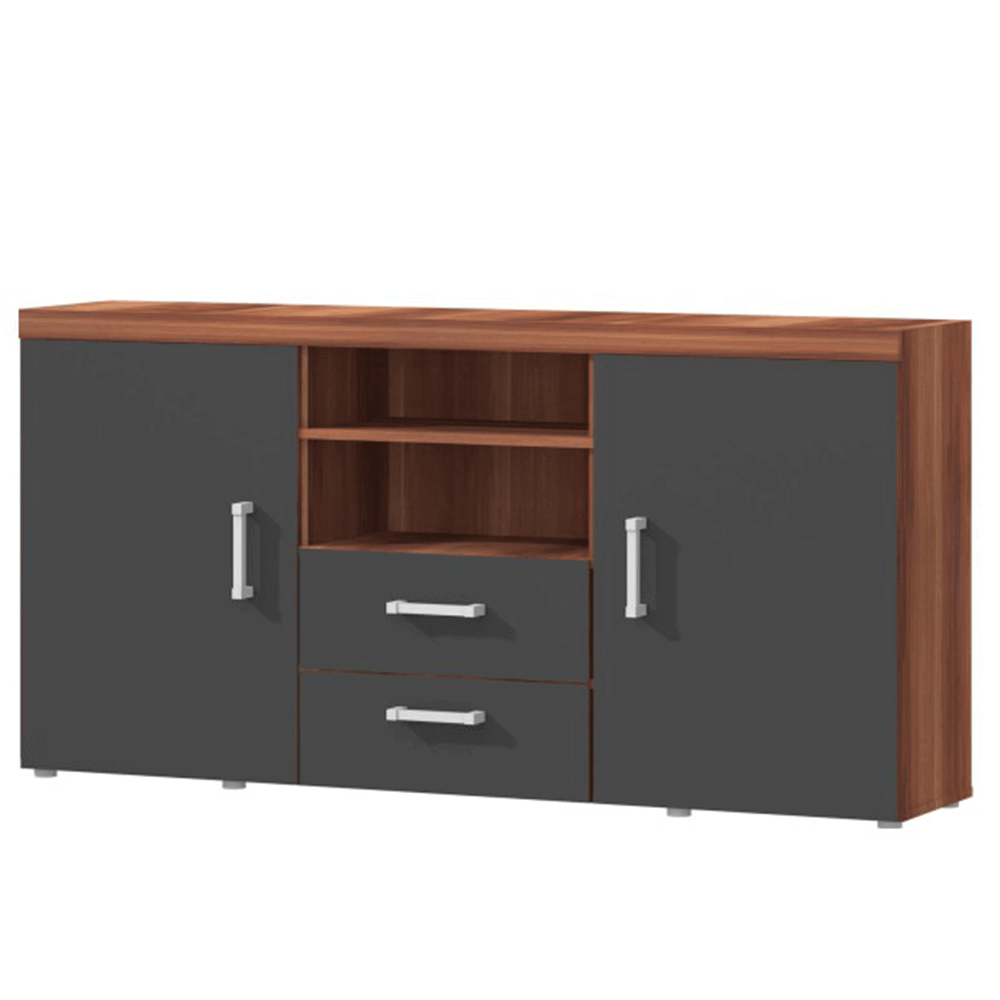 Scrin combinat CHERIS 5, prun/grafit gri