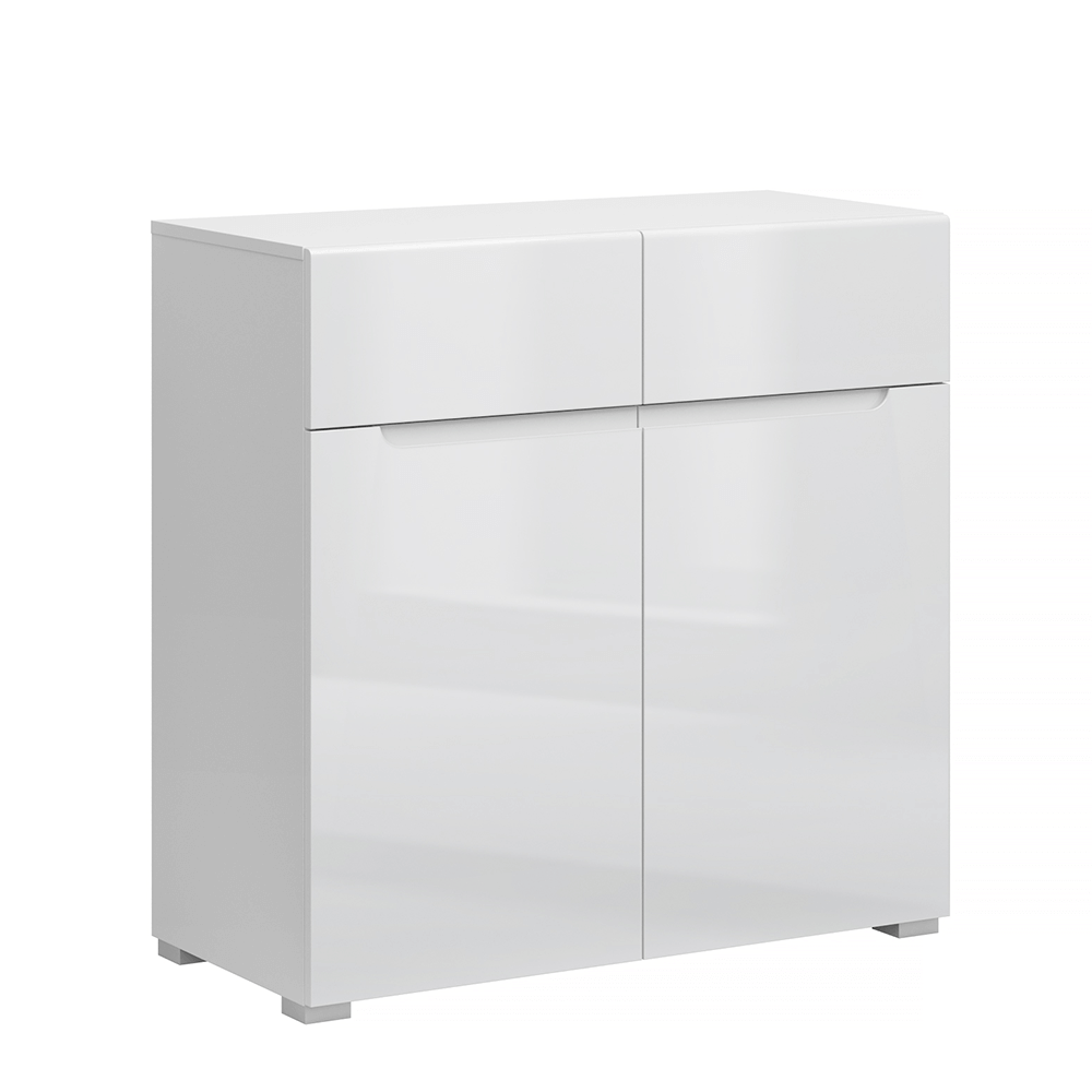 Scrin 2D2S, alb / alb cu luciu extra ridicat HG, JOLK