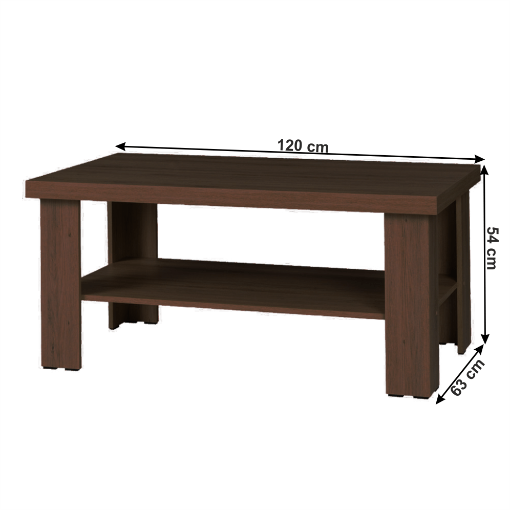 Măsuţă de cafea AR11, stejar stirling, HILARD