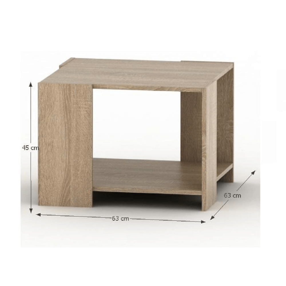 Măsuţă cafea, Stejar sonoma, TEMPO ASISTENT NEW 026