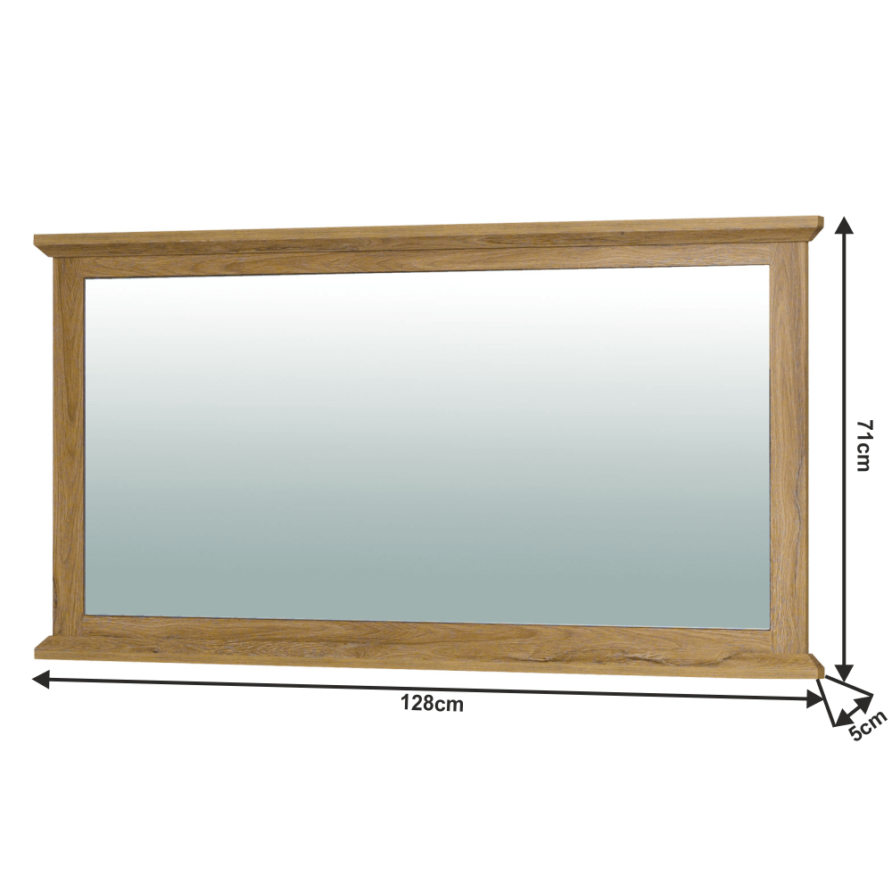 Oglinda MZ16, stejar grand, LEON