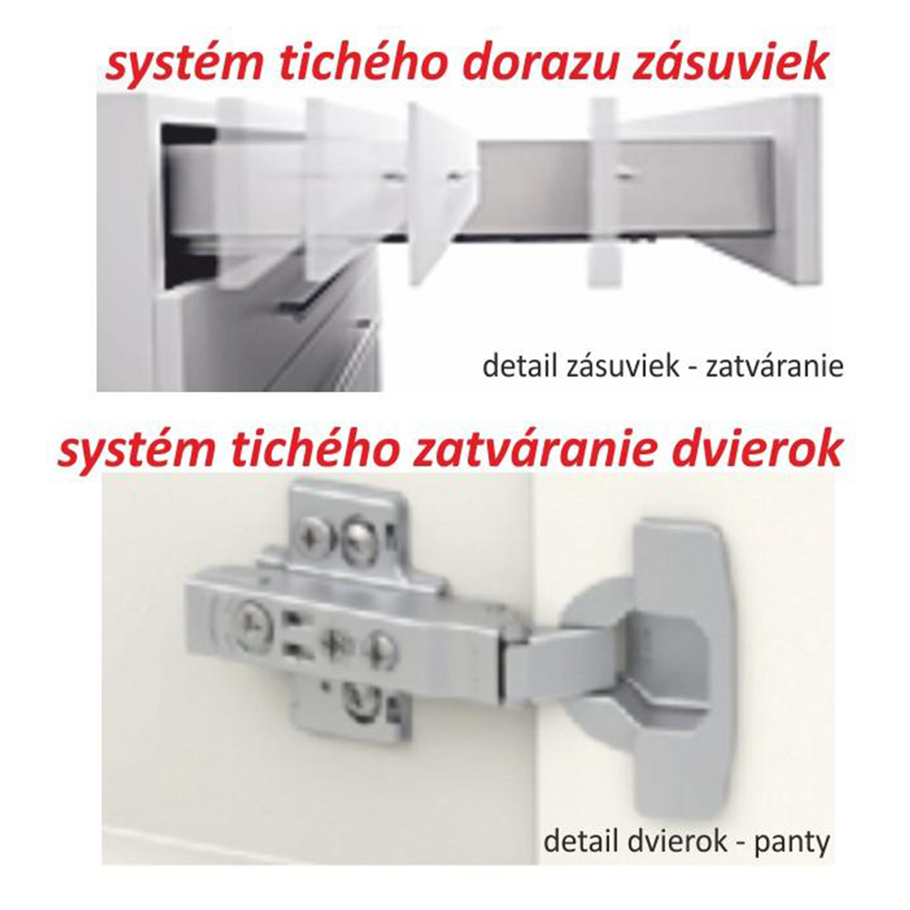 Dulap inferior cu 2 uşi, stejar sonoma, LINE