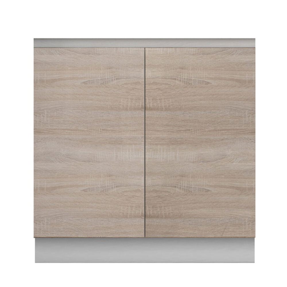 Mască chiuvetă cu 2 uşi, stejar sonoma, LINE