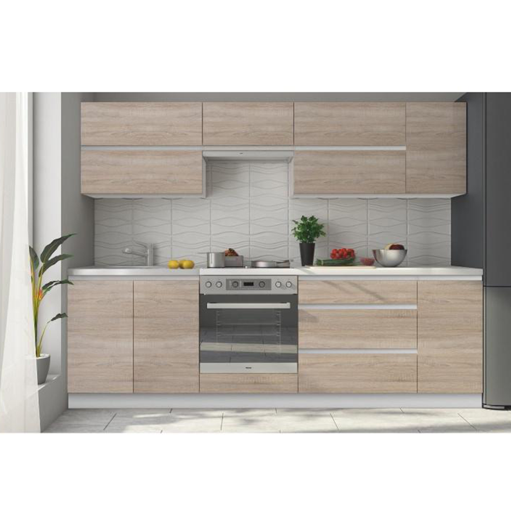 Dulap superior cu uşă verticală, stejar sonoma, dreapta, LINE G30