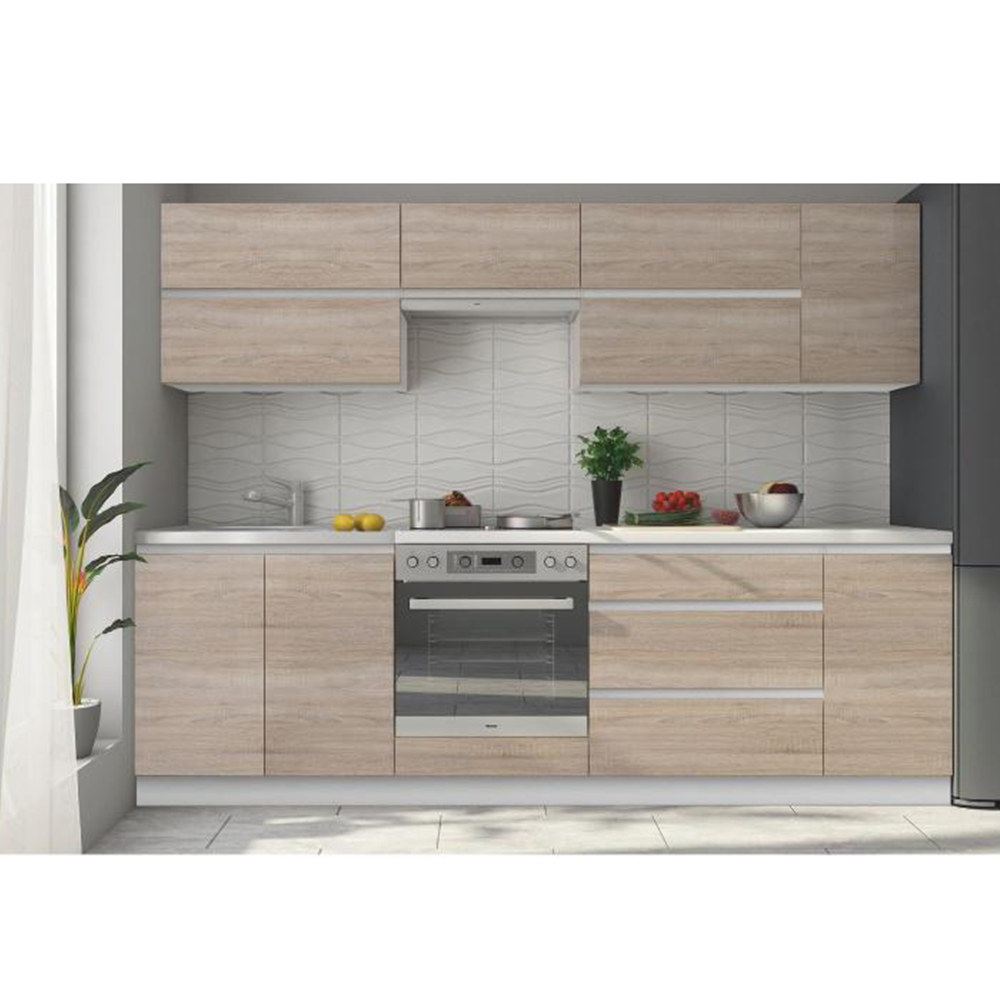 Dulap superior cu 2 uşi, stejar sonoma, LINE G80